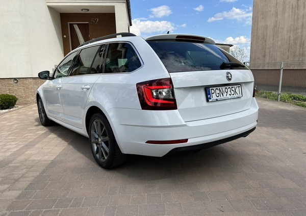 Skoda Octavia cena 71999 przebieg: 115000, rok produkcji 2018 z Kąty Wrocławskie małe 529